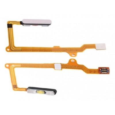 Fingerprint Sensor Flex Cable For Huawei Enjoy 20 Pro Silver By - Maxbhi Com