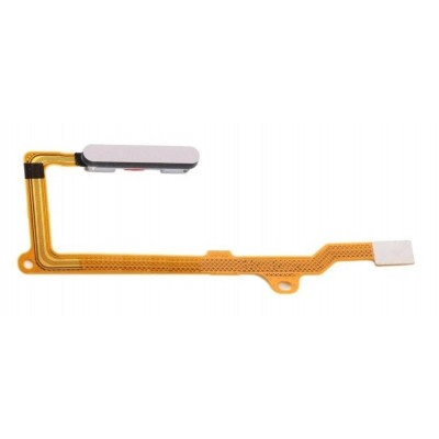 Fingerprint Sensor Flex Cable For Huawei Enjoy 20 Pro Silver By - Maxbhi Com