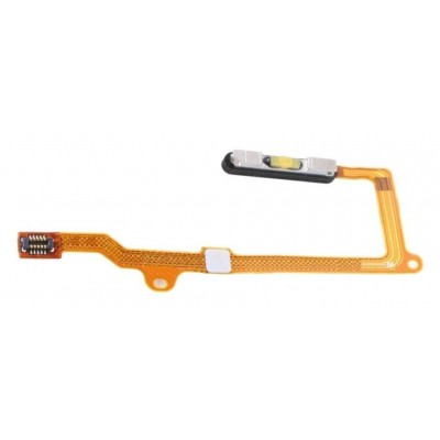 Fingerprint Sensor Flex Cable For Huawei Enjoy 20 Pro Silver By - Maxbhi Com