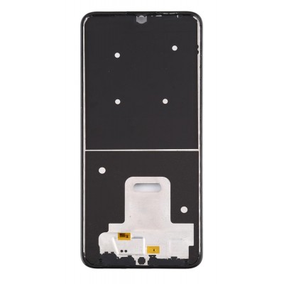 Lcd Frame Middle Chassis For Huawei Enjoy 10e White By - Maxbhi Com
