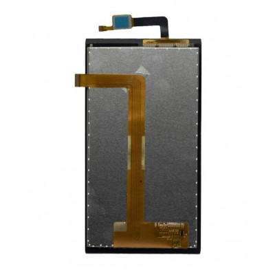 Lcd With Touch Screen For Micromax Canvas Juice 2 Aq5001 Grey By - Maxbhi Com