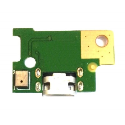 Charging Connector Flex Pcb Board For Lyf Flame 7s By - Maxbhi Com