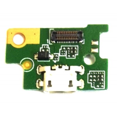 Charging Connector Flex Pcb Board For Lyf Flame 7s By - Maxbhi Com