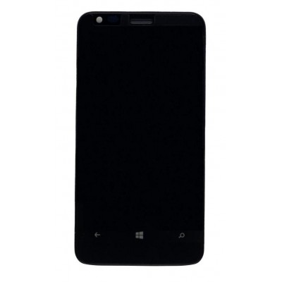 Lcd With Touch Screen For Nokia Lumia 620 Blue By - Maxbhi Com