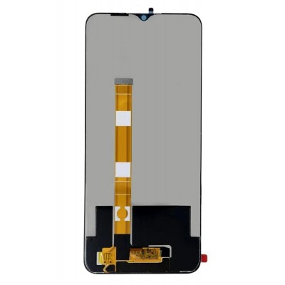 Lcd With Touch Screen For Oppo A15s Silver By - Maxbhi Com