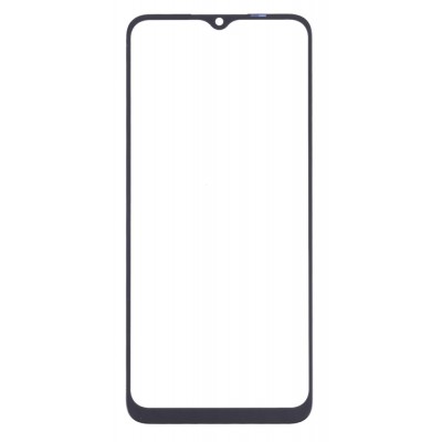 Replacement Front Glass For Realme C11 Black By - Maxbhi Com