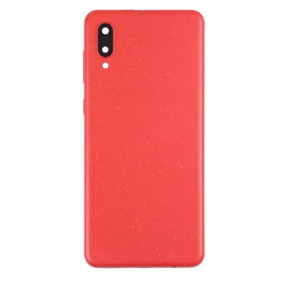 Back Panel Cover For Samsung Galaxy A02 Red - Maxbhi Com