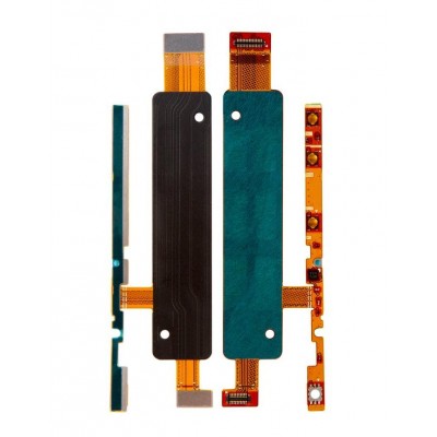 Power Button Flex Cable For Sony Xperia M4 Aqua Dual On Off Flex Pcb By - Maxbhi Com