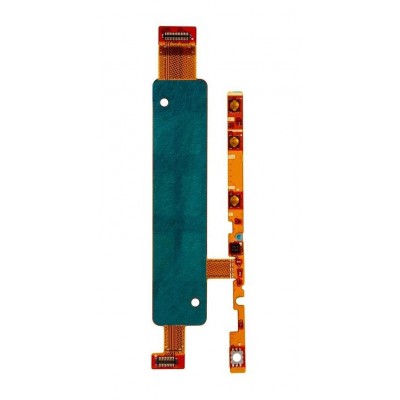 Power Button Flex Cable For Sony Xperia M4 Aqua Dual On Off Flex Pcb By - Maxbhi Com