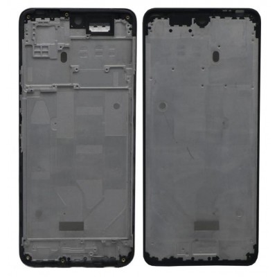 Lcd Frame Middle Chassis For Infinix Hot 11s Black By - Maxbhi Com
