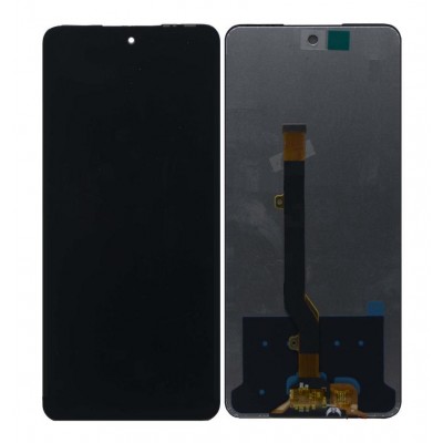 Lcd With Touch Screen For Infinix Hot 11s Black By - Maxbhi Com