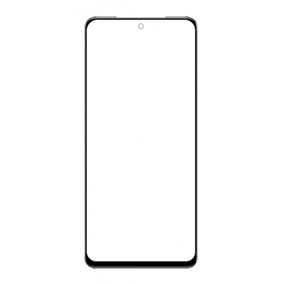 Replacement Front Glass For Xiaomi Redmi Note 10 Lite Black By - Maxbhi Com