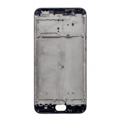 Lcd Frame Middle Chassis For Oppo F1s Black By - Maxbhi Com