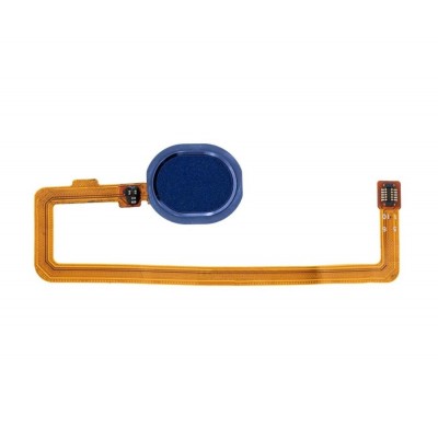 Fingerprint Sensor Flex Cable For Samsung Galaxy A10s Blue By - Maxbhi Com