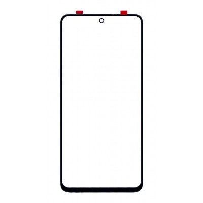 Replacement Front Glass For Xiaomi Redmi Note 10 Pro Max White By - Maxbhi Com