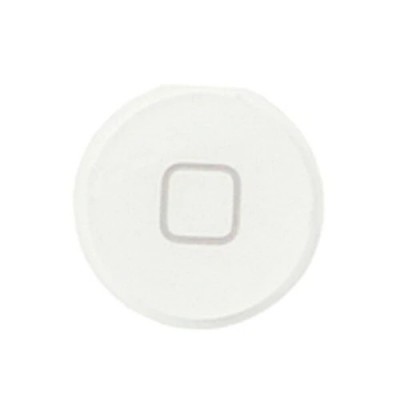 Home Button Outer for Apple iPad 5 Silver - Plastic Key