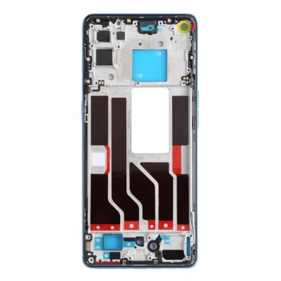 Lcd Frame Middle Chassis For Oppo Reno 5 Pro 5g Blue By - Maxbhi Com