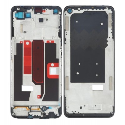 Lcd Frame Middle Chassis For Oppo A93 5g Black By - Maxbhi Com