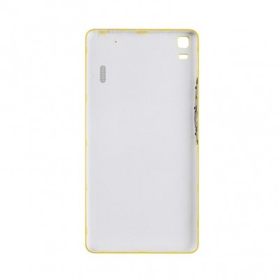 Back Panel Cover For Lenovo A7000 Plus Yellow - Maxbhi Com