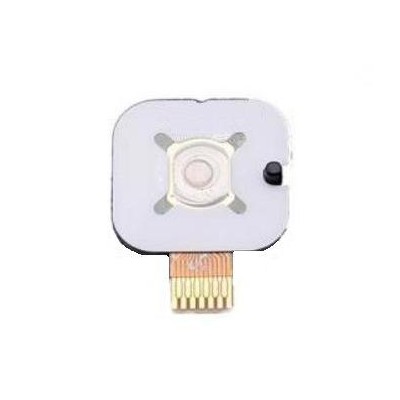 Home Button Complete For Samsung S3350 White By - Maxbhi Com