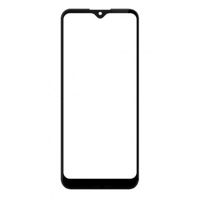 Replacement Front Glass For Nokia C30 Black By - Maxbhi Com