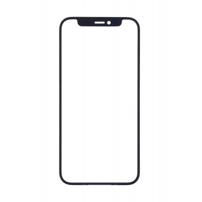 Replacement Front Glass For Apple Iphone 12 Pro Max White By - Maxbhi Com