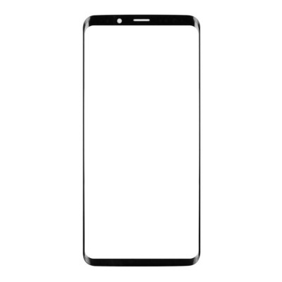 Replacement Front Glass For Samsung Galaxy S9 Plus Black By - Maxbhi Com
