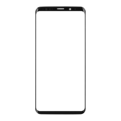 Replacement Front Glass For Samsung Galaxy S9 Plus Grey By - Maxbhi Com