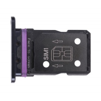 Sim Card Holder Tray For Realme X50 Pro 5g Black - Maxbhi Com