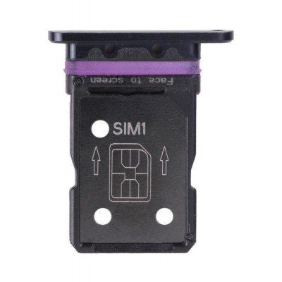 Sim Card Holder Tray For Realme X50 Pro 5g Black - Maxbhi Com