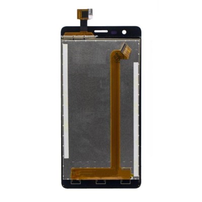 Lcd With Touch Screen For Lephone W7 White By - Maxbhi Com