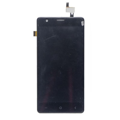 Lcd With Touch Screen For Lephone W7 White By - Maxbhi Com