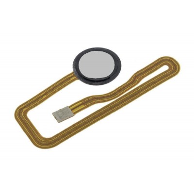 Fingerprint Sensor Flex Cable For Bq Aquaris X2 Pro Silver By - Maxbhi Com