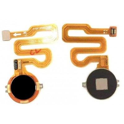 Fingerprint Sensor Flex Cable For Honor V9 Play Black By - Maxbhi Com