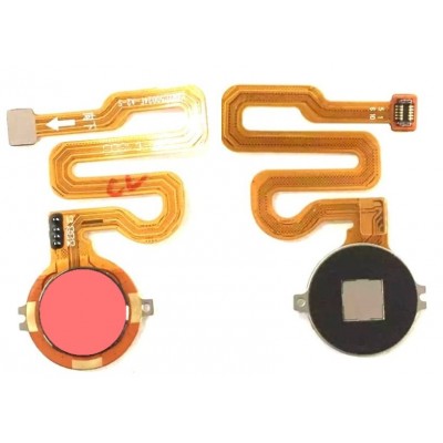 Fingerprint Sensor Flex Cable For Honor V9 Play White By - Maxbhi Com