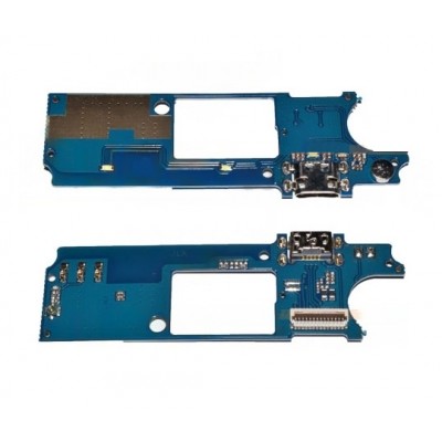Charging Connector Flex Pcb Board For Micromax Unite 3 Q372 By - Maxbhi Com