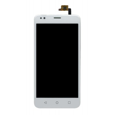 Lcd With Touch Screen For Intex Aqua Lions T1 Lite White By - Maxbhi Com