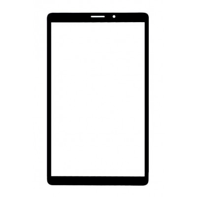 Replacement Front Glass For Lenovo Tab M7 Black By - Maxbhi Com