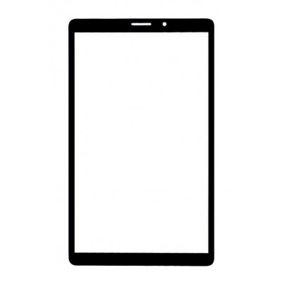 Replacement Front Glass For Lenovo Tab M7 Black By - Maxbhi Com