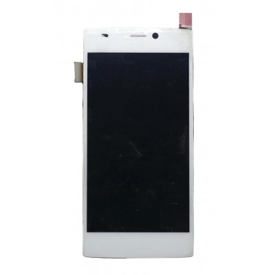 Lcd With Touch Screen For Gionee Elife S5 5 White By - Maxbhi Com