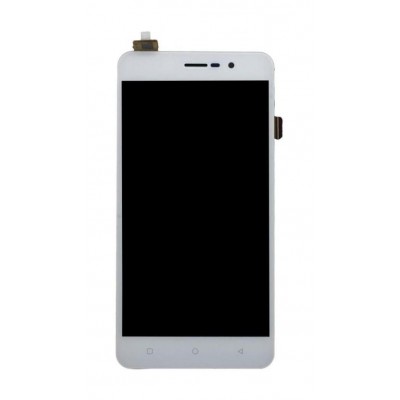 Lcd With Touch Screen For Karbonn K9 Smart White By - Maxbhi Com
