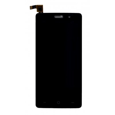 Lcd With Touch Screen For Lyf Water 5 Black By - Maxbhi Com