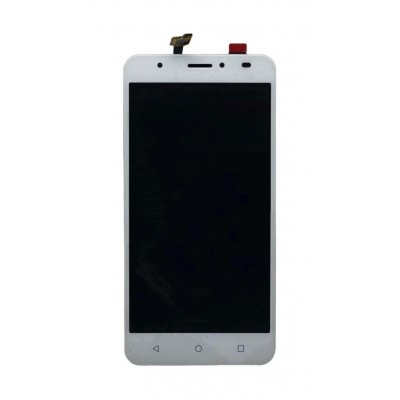 Lcd With Touch Screen For Intex Aqua Lions T1 White By - Maxbhi Com