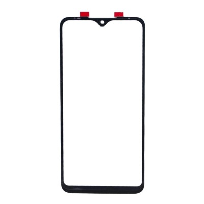 Replacement Front Glass For Motorola One Macro Black By - Maxbhi Com