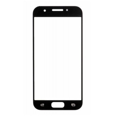 Replacement Front Glass For Samsung Galaxy A3 2017 Gold By - Maxbhi Com