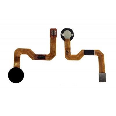Fingerprint Sensor Flex Cable For Meizu 15 Black By - Maxbhi Com