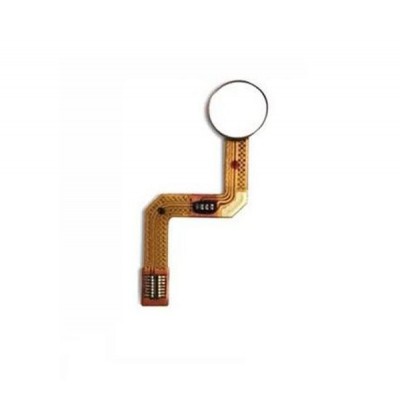 Fingerprint Sensor Flex Cable For Meizu 15 White By - Maxbhi Com