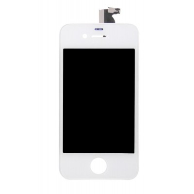 Lcd With Touch Screen For Apple Iphone 4s White By - Maxbhi Com