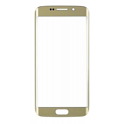 Replacement Front Glass For Samsung Galaxy S6 Edge 128gb Gold By - Maxbhi Com