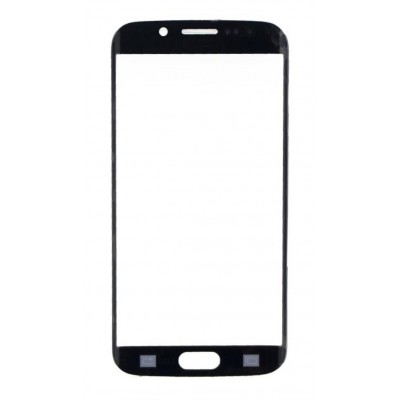 Replacement Front Glass For Samsung Galaxy S6 Edge Green By - Maxbhi Com